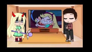 Реакция Звёздочки батерфляй и Марко🍜💜💫