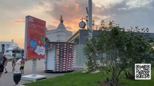 Стрим Москва ВДНХ с обзорной экскурсией. Live stream Moscow VDNKh.