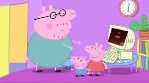 Свинка пеппа играет в Minecraft