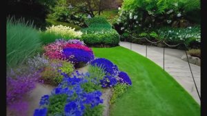 САДЫ США. ЧУДЕСНЫЕ ЦВЕТНИКИ И КЛУМБЫ. ВИЗУАЛЬНАЯ РАДОСТЬ