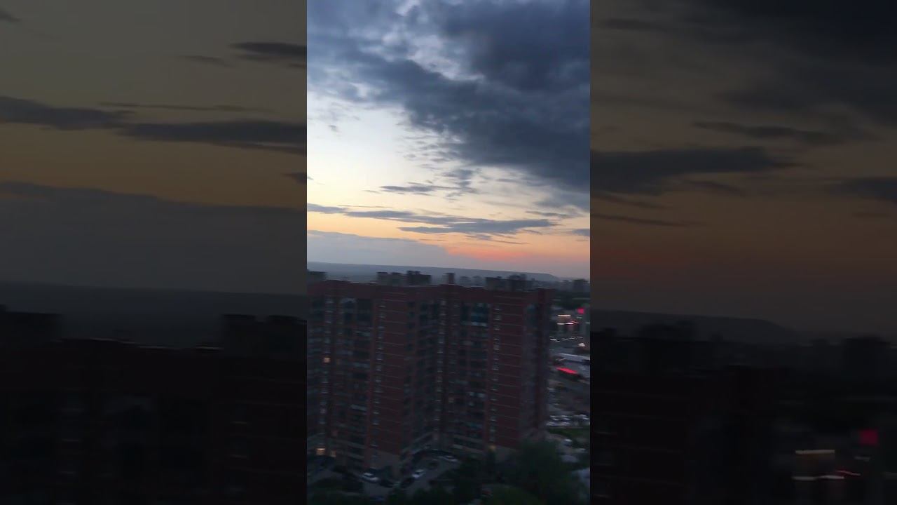 Малиновый закат из моего окна #сплетниютуба смотреть онлайн