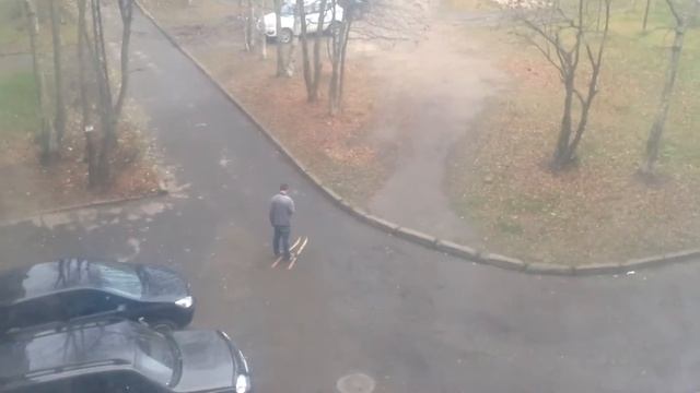 Самый экстремальный лыжник! смотреть онлайн