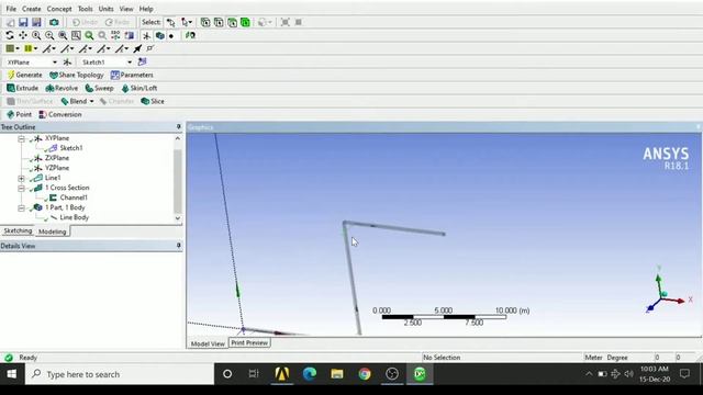 Ansys Cross-Section Assignment Part 1 смотреть онлайн