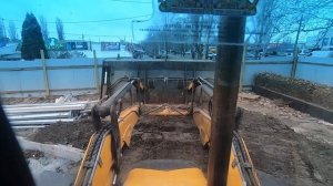 JCB 4CX работа челюстью, jaw work