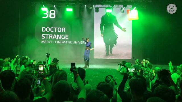 Одиночное дефиле Comic Con Siberia 2017 - Doctor Strange (MARVEL) смотреть онлайн