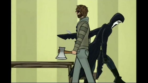 Billy Loomis VS Ticci Toby (AT2)/Рисуем Мультфильмы 2 #drawingcartoons2  #creepypasta #animation