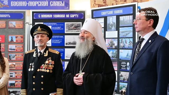 Слово митрополита Иоанна на выставке о Федоре Ушакове смотреть онлайн