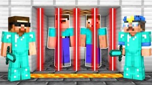 НУБ И ПРО ПОБЕГ ИЗ ТЮРЬМЫ ПРО В МАЙНКРАФТ ! НУБИК И ТРОЛЛИНГ ЛОВУШКА MINECRAFT