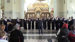 "Зеленая Карета" А. Суханов 
Обр. для см. хора и ударных  А. Драгунского.
Камерный хор "Голос Вам".