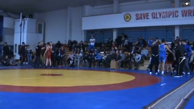 Первенство Республики Крым по греко-римской борьбе среди юношей до 16 лет 2019г.-А-35 смотреть онлайн