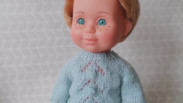 Вяжем комплект для Митяйки. Часть 1. Кофточка