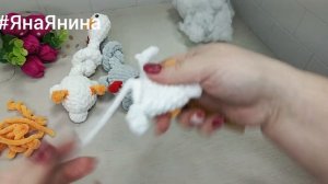 Мк гусь-завяжусь.Игрушка за 30 мин.Тренд  #амигуруми#мк#?