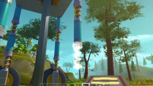 ScrapMechanic прикольные машинки (рай инженера) смотреть онлайн