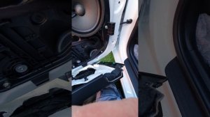 снятие дверной карты киа сид 3) хрепит динамик)