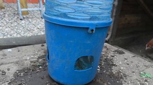 поилка для кур, своими руками.