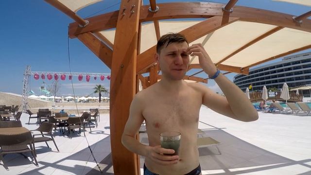 Турки нас боятся??? Крутой аквапарк и бассейн в AQUASIS DE LUXE RESORT & SPA 5*. день2 часть1 смотреть онлайн