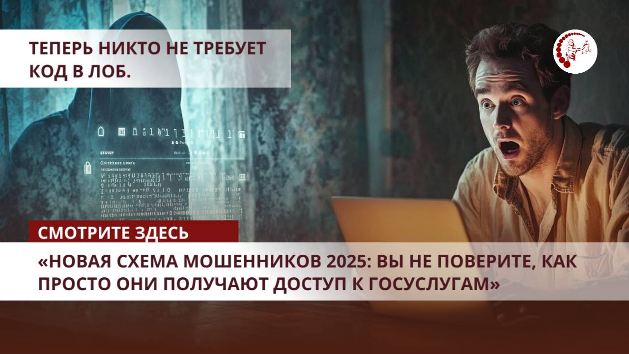 «Новая схема мошенников 2025: вы не поверите, как просто они получают доступ к Госуслугам» смотреть онлайн