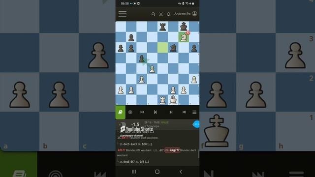 Казалось бы но нет. Анализ. Шахматы на lichess.org #chess #gaming #шахматы #спорт смотреть онлайн