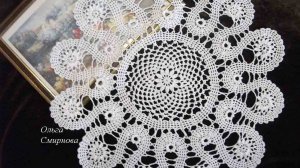 КРУЖЕВНАЯ САЛФЕТКА В ТЕХНИКЕ БРЮГГЕ. ЧАСТЬ 2