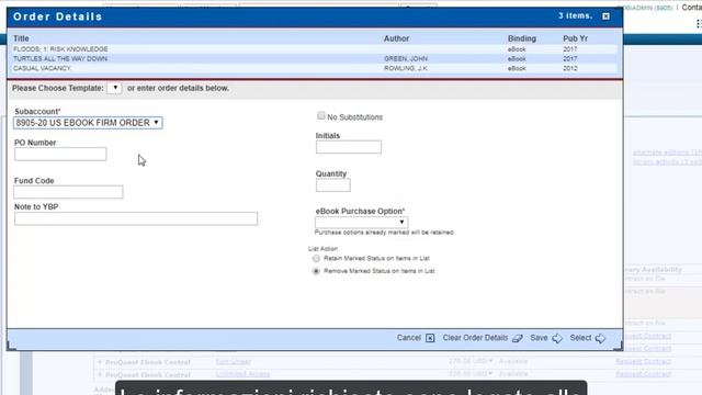 TUTORIAL GOBI: Come selezionare i titoli in GOBI usando il Select Cart смотреть онлайн