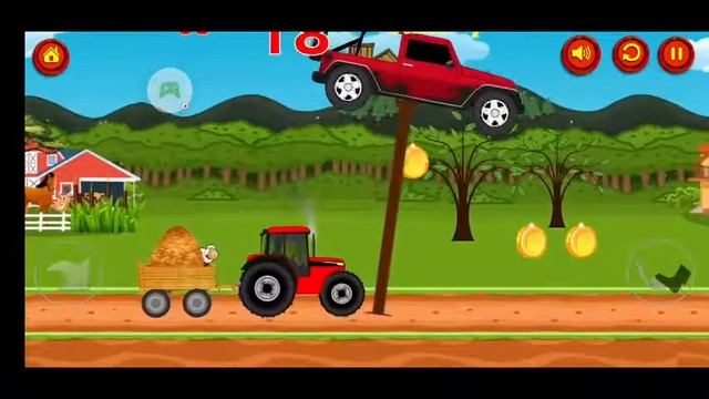 Играю в детскую игру трактор😜🔥 смотреть онлайн