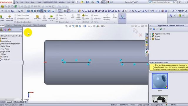 Solidworks I how to design Cotter Joint with Sleeve I Parts & Assembly design tutorial I смотреть онлайн