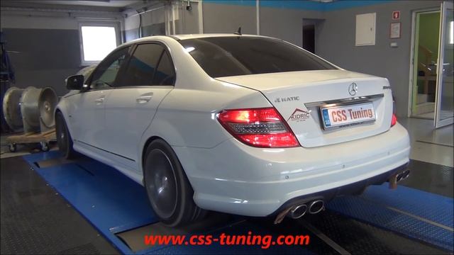 CSS Performance Mercedes Benz C320 224 HP смотреть онлайн