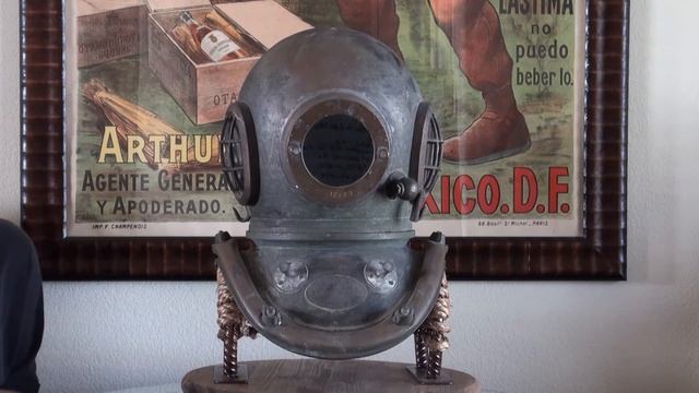 Siebe Gorman Admiralty Pattern Royal Navy Antique Diving Helmet смотреть онлайн