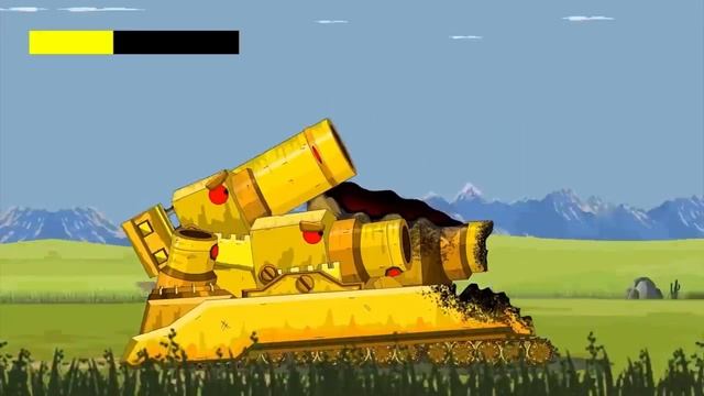 TANK battles | Cartoons about tanks #23 смотреть онлайн