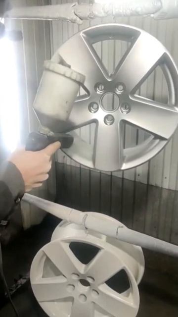 Диски Volkswagen порошковая покраска покрытие полимером реставрация восстановление +380503203266 смотреть онлайн