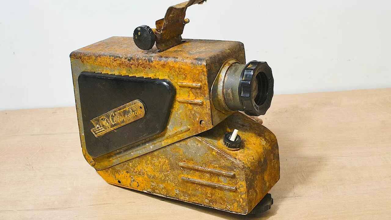 РЕСТАВРАЦИЯ старого фильмоскопа «FIREFLY» 1972 года выпуска. Реставрация киноленты. смотреть онлайн
