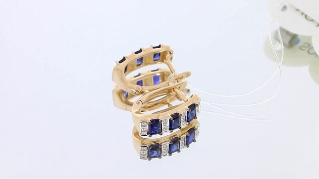 Золотые серьги арт. 6022132