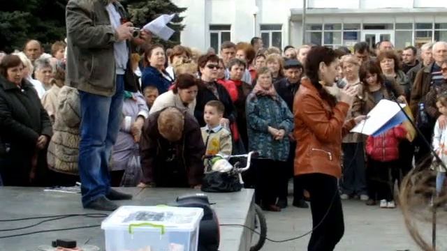Первомайск за референдум 22 апреля 2014г. смотреть онлайн