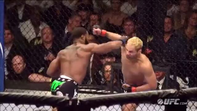 Замедленная съемка боев UFC