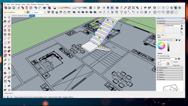 HOW TO CREATE 3D SECTION IN SKETCHUP || CIVIL_ENGINEERING_ESSENTIAL || SKETCHUP MODELING смотреть онлайн