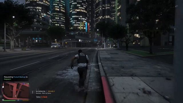 GTA 5 | LSPDFR POLICE MOD | QuantV 3.0 | I Got Ambushed by a Gang смотреть онлайн
