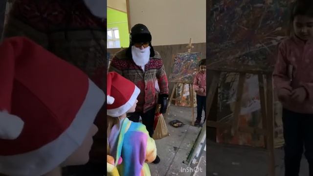 Новогодняя Арт-вечеринка для детей смотреть онлайн