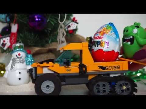 Видео с игрушками и киндер сюрпризами. Новогодние серии смотреть онлайн