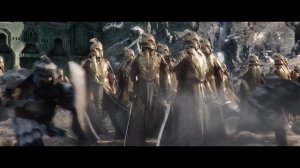 Гномы и Эльфы против Орков (Хоббит: битва пяти воинств 2014)