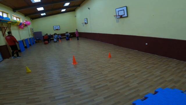 Тандем настава за 1-2 ФЗО, Игри со пилатес топка смотреть онлайн