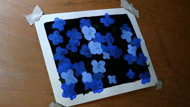 Как нарисовать цветы красками? Что нарисовать легко и смотреть онлайн