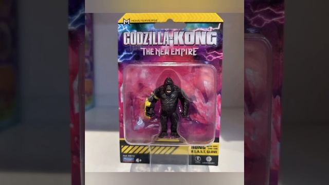 Godzilla X Kong The New Empire Mini Figurines In Hand & Five Below 3 Inch Figure Images смотреть онлайн