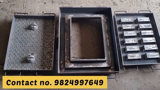 Manual cover moulding | Chamber mould diy | precast mould | +91 9824997649 смотреть онлайн