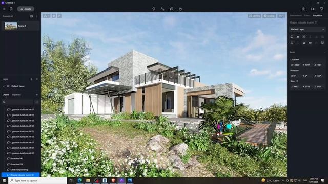SketchUp D5 Render EXTERIOR #34 смотреть онлайн