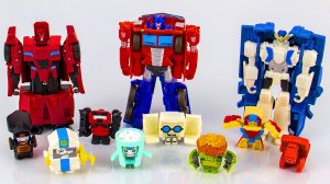 Новые БотБоты против Роботов Трансформеров. Видео с игрушками.