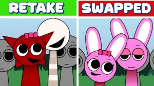 Incredibox Sprunki : Retake Но Все Перемешаны ｜ Нормальная vs Страшная версии