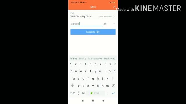 How to convert photo into pdf.|| WPS Office App смотреть онлайн