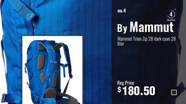 Top 10 Mammut Luggage & Travel Gear [2018]: Mammut Trion Pro 50+7 Backpack - 3051cu in Smoke-Sienna смотреть онлайн