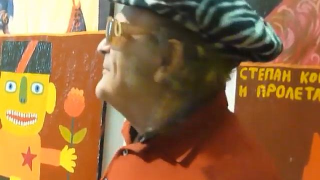 Аркадий Давидович на выставке Юрия Татьянина смотреть онлайн