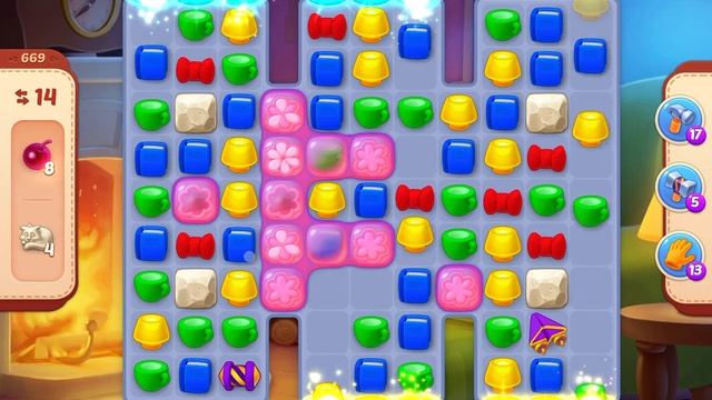 HomeScapes Level 669 no boosters смотреть онлайн